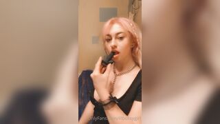 Lux (lilbussygirl) OnlyFans Leaks Lil Bussy Girl Big Boobs 40