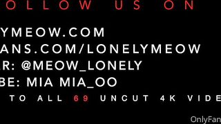 Lonelymeow (Lonely Meow) OnlyFans Leaks Mia Mia_oo Asian Chinese from Italy 171