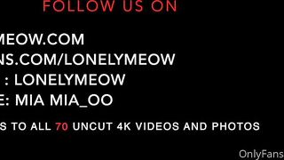 Lonelymeow (Lonely Meow) OnlyFans Leaks Mia Mia_oo Asian Chinese from Italy 169