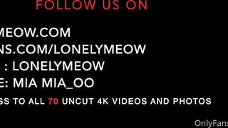 Lonelymeow (Lonely Meow) OnlyFans Leaks Mia Mia_oo Asian Chinese from Italy 169