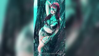Rubyalexia (Ruby Alexia) OnlyFans Leaks pocket-sized Goth Fetish Queen 277