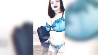 Rubyalexia (Ruby Alexia) OnlyFans Leaks pocket-sized Goth Fetish Queen 385