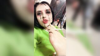 Rubyalexia (Ruby Alexia) OnlyFans Leaks pocket-sized Goth Fetish Queen 26