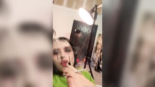 Rubyalexia (Ruby Alexia) OnlyFans Leaks pocket-sized Goth Fetish Queen 26