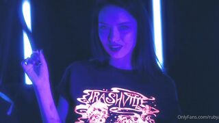 Rubyalexia (Ruby Alexia) OnlyFans Leaks pocket-sized Goth Fetish Queen 364