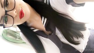 Rubyalexia (Ruby Alexia) OnlyFans Leaks pocket-sized Goth Fetish Queen 111