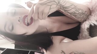 Rubyalexia (Ruby Alexia) OnlyFans Leaks pocket-sized Goth Fetish Queen 287