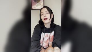 Rubyalexia (Ruby Alexia) OnlyFans Leaks pocket-sized Goth Fetish Queen 311