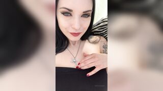 Rubyalexia (Ruby Alexia) OnlyFans Leaks pocket-sized Goth Fetish Queen 194
