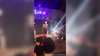 Rubyalexia (Ruby Alexia) OnlyFans Leaks pocket-sized Goth Fetish Queen 9