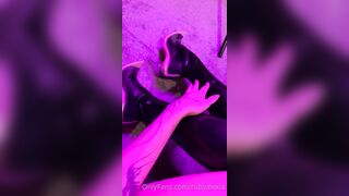 Rubyalexia (Ruby Alexia) OnlyFans Leaks pocket-sized Goth Fetish Queen 5