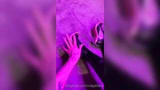 Rubyalexia (Ruby Alexia) OnlyFans Leaks pocket-sized Goth Fetish Queen 5