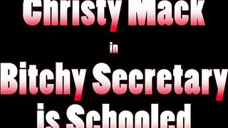 Christymack (Crispy Macc) OnlyFans Leaks 38.Christy Mack in Bitchy Secretary is Schooled