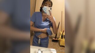 Bbygirl_molly (Molly) OnlyFans Leaks Petite Freaky Asian girl booty & phat 19