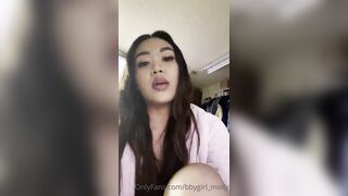 Bbygirl_molly (Molly) OnlyFans Leaks Petite Freaky Asian girl booty & phat 8