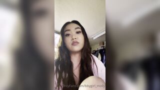 Bbygirl_molly (Molly) OnlyFans Leaks Petite Freaky Asian girl booty & phat 8
