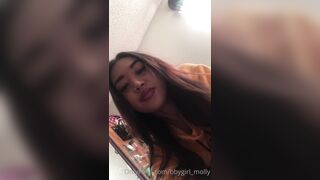 Bbygirl_molly (Molly) OnlyFans Leaks Petite Freaky Asian girl booty & phat 5
