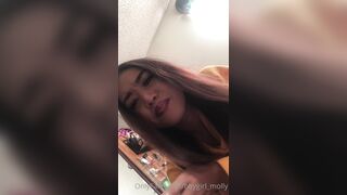 Bbygirl_molly (Molly) OnlyFans Leaks Petite Freaky Asian girl booty & phat 5