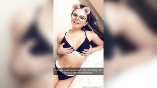 Madisonc1997 (Madison Carter) OnlyFans Leaks Maddi MFC model Natural 30HH boobs Super Dork 23