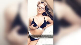 Madisonc1997 (Madison Carter) OnlyFans Leaks Maddi MFC model Natural 30HH boobs Super Dork 23