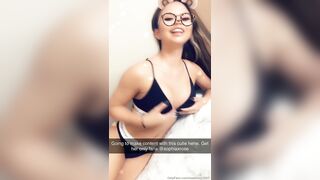 Madisonc1997 (Madison Carter) OnlyFans Leaks Maddi MFC model Natural 30HH boobs Super Dork 23