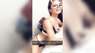 Madisonc1997 (Madison Carter) OnlyFans Leaks Maddi MFC model Natural 30HH boobs Super Dork 23
