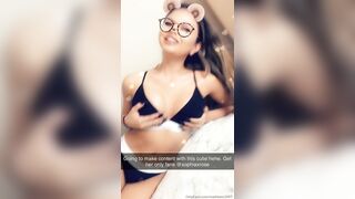 Madisonc1997 (Madison Carter) OnlyFans Leaks Maddi MFC model Natural 30HH boobs Super Dork 23