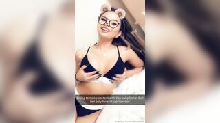 Madisonc1997 (Madison Carter) OnlyFans Leaks Maddi MFC model Natural 30HH boobs Super Dork 23