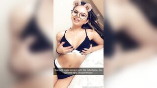 Madisonc1997 (Madison Carter) OnlyFans Leaks Maddi MFC model Natural 30HH boobs Super Dork 23