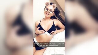 Madisonc1997 (Madison Carter) OnlyFans Leaks Maddi MFC model Natural 30HH boobs Super Dork 23