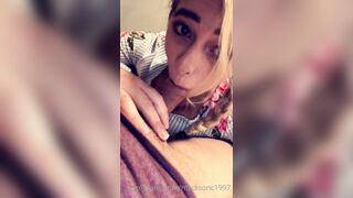 Madisonc1997 (Madison Carter) OnlyFans Leaks Maddi MFC model Natural 30HH boobs Super Dork 27