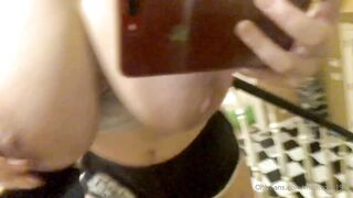 Madisonc1997 (Madison Carter) OnlyFans Leaks Maddi MFC model Natural 30HH boobs Super Dork 191