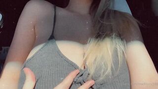 Madisonc1997 (Madison Carter) OnlyFans Leaks Maddi MFC model Natural 30HH boobs Super Dork 169
