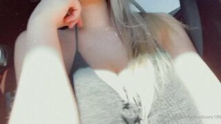 Madisonc1997 (Madison Carter) OnlyFans Leaks Maddi MFC model Natural 30HH boobs Super Dork 169