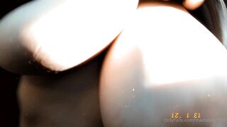 Madisonc1997 (Madison Carter) OnlyFans Leaks Maddi MFC model Natural 30HH boobs Super Dork 4