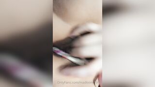 Madisonc1997 (Madison Carter) OnlyFans Leaks Maddi MFC model Natural 30HH boobs Super Dork 57