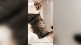 Madisonc1997 (Madison Carter) OnlyFans Leaks Maddi MFC model Natural 30HH boobs Super Dork 46