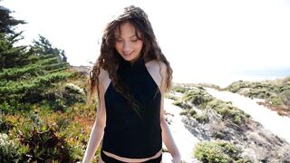 Annablossom (Anna Blossom)  Leaks Instagram Model Sucks my Cock at the Beach after Photoshoot & Gets Facial 