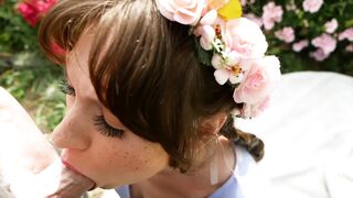 Annablossom (Anna Blossom)  Leaks Fairy Forest Nymph Enjoys an Afternoon Dicknic 