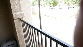 Annablossom (Anna Blossom)  Leaks She Woke me up to Suck my Cock on our Balcony as Morning Traffic Drove by 