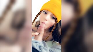 Annablossom (Anna Blossom)  Leaks Snapchat Cutie Sucks my Cock after Class  2160p