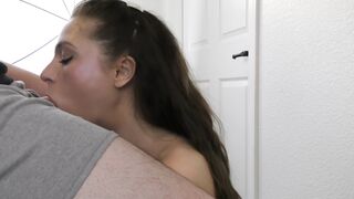 Annablossom (Anna Blossom)  Leaks Ordered Food but Hungry for Cock, Interrupted by Doordash Delivery Girl- 4k  2160p