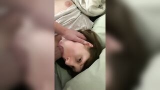 Annablossom (Anna Blossom)  Leaks She Lay down for a Nap, but I Wanted to Facefuck her 