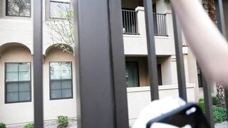 Annablossom (Anna Blossom)  Leaks Risky Blowjob & Fucking in Public Bathroom with Cumwalk Home 