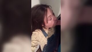 Annablossom (Anna Blossom)  Leaks Neighbors Daughter Sneaks over & Cums on Hitachi while I Facefuck her 