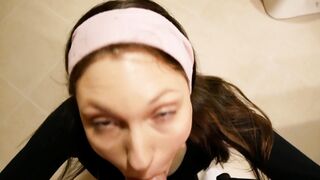 Annablossom (Anna Blossom)  Leaks Natural Beauty Sucks me off at the Gym 