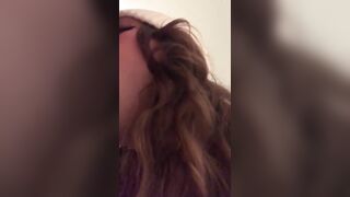 Annablossom (Anna Blossom)  Leaks Adorable Winter Beanie Babe gives Blowjob with Titties out (facial Ending) 