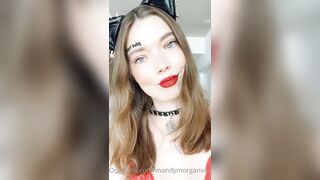 Mandymorganxoxo (Mandy) OnlyFans Leaks Softie e-slut at Daddy's Service Porn Video 30