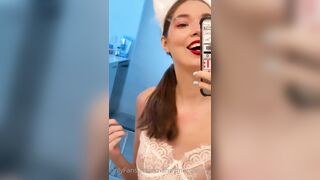 Mandymorganxoxo (Mandy) OnlyFans Leaks Softie e-slut at Daddy's Service Porn Video 12