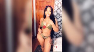 Ariielalalangosta (Ariela) OnlyFans Leaks ariiela1230 Ebony Latina Smug Girl Porn Video 9